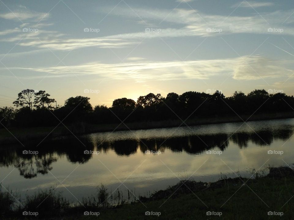 Landscape, Lake, Reflection, Tree, River