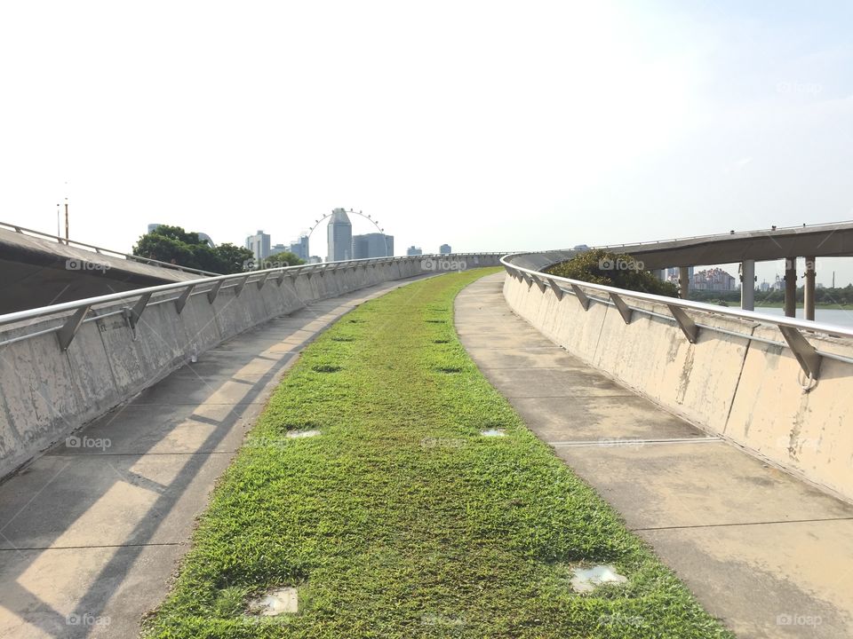 No Person, Road, Travel, Bridge, Water