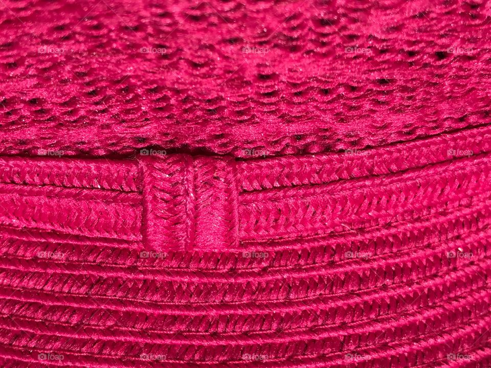 Creative texture-pink weaving 