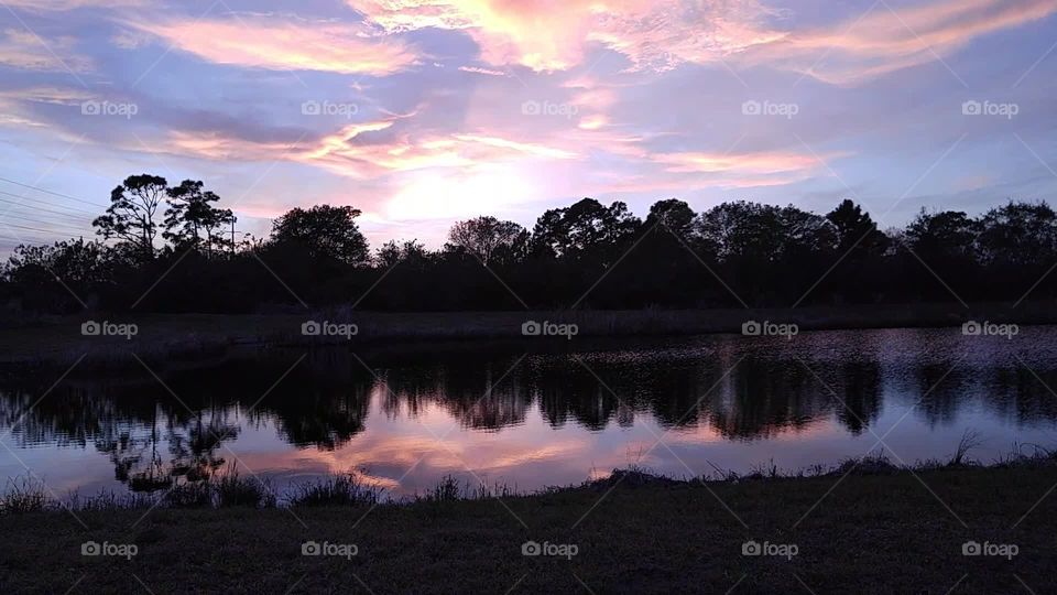 Lake, Water, Reflection, No Person, Landscape