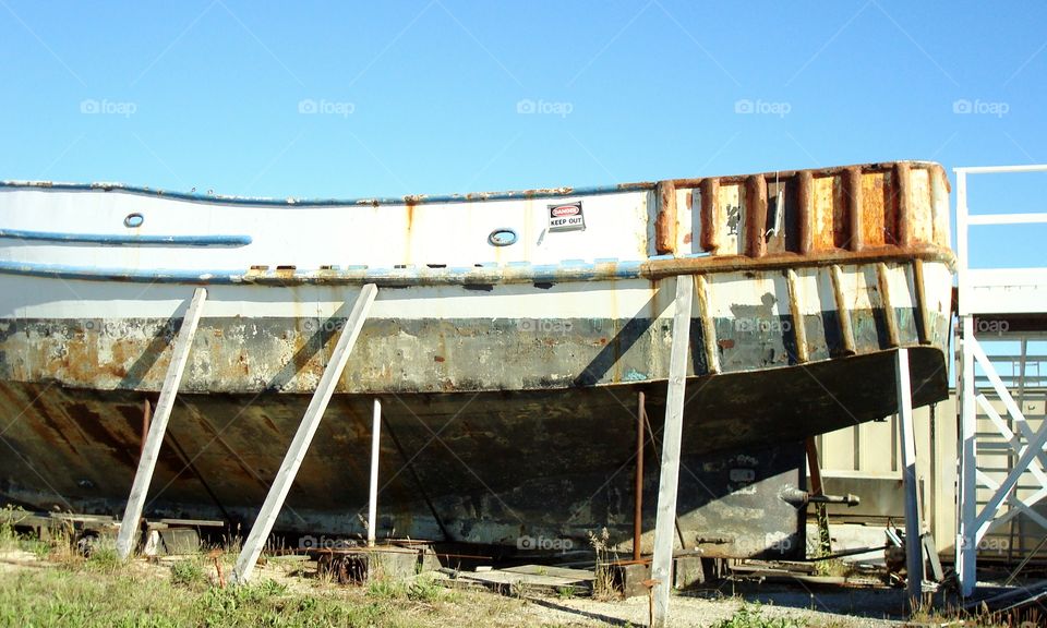 old boat