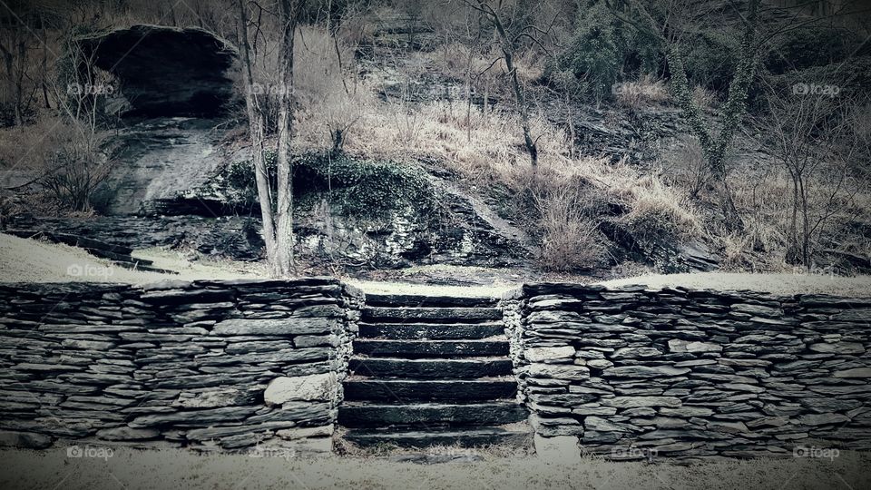 Stone steps Harpers Ferry WV