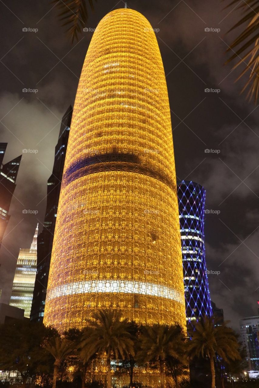 Towers in Doha corneesh