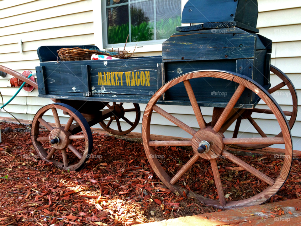 Market Wagon. A little wagon to remind us of times gone by.