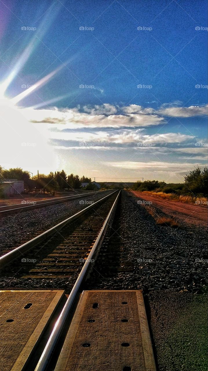 tracks in Bensen Az