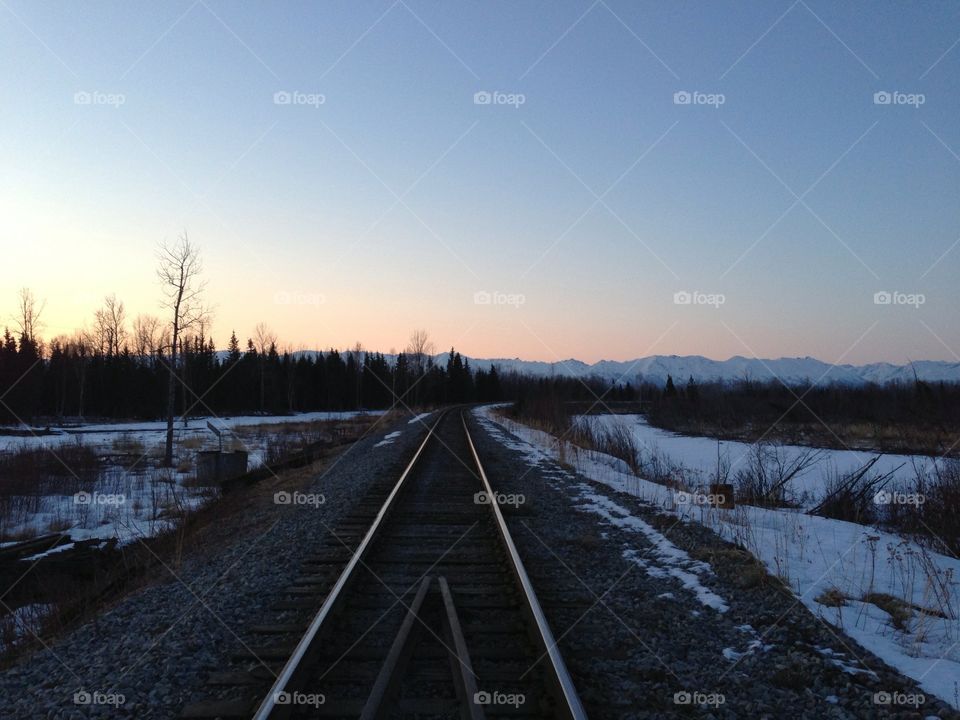 Train tracks 