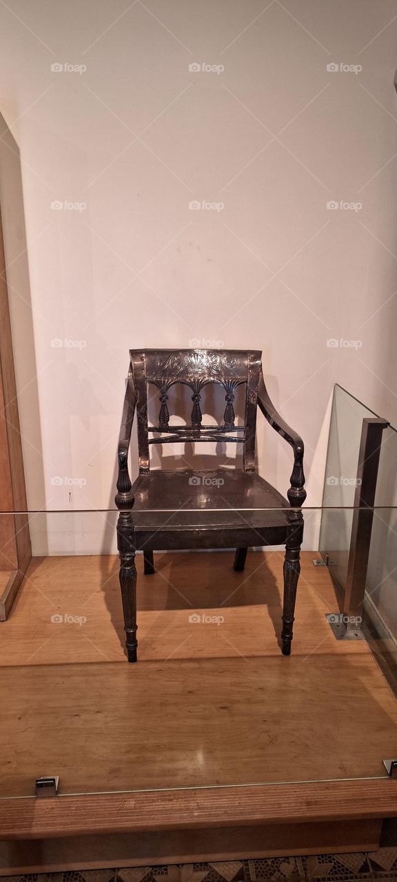 silver chair