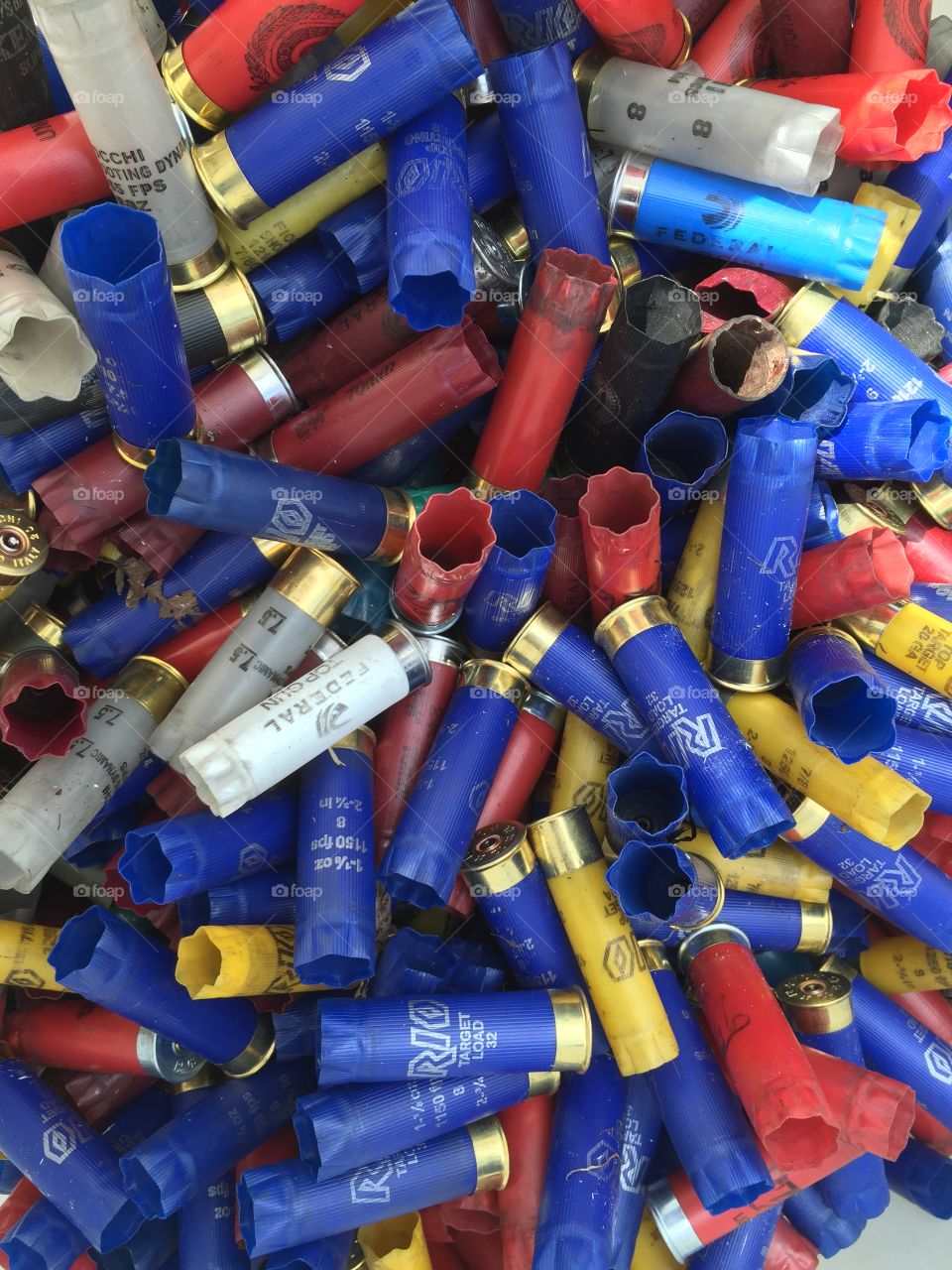 Colors of the shotgun shells