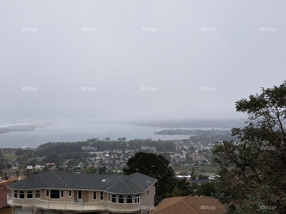 Morrow Bay  fogged in