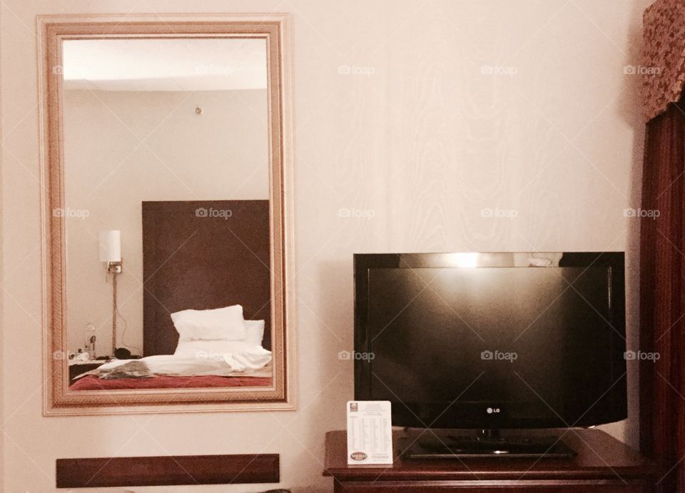 Mirror and TV