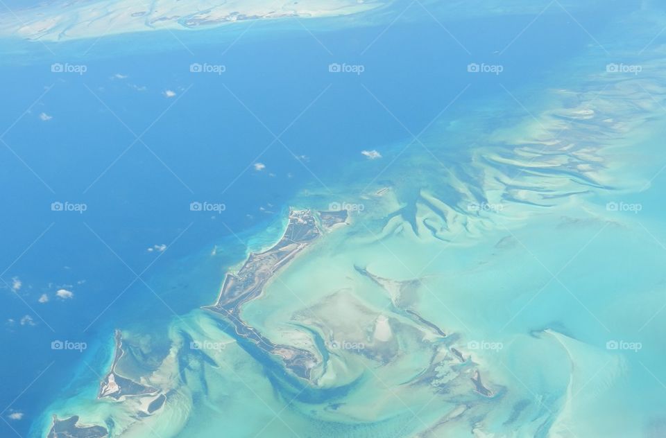 Bahamas from the air