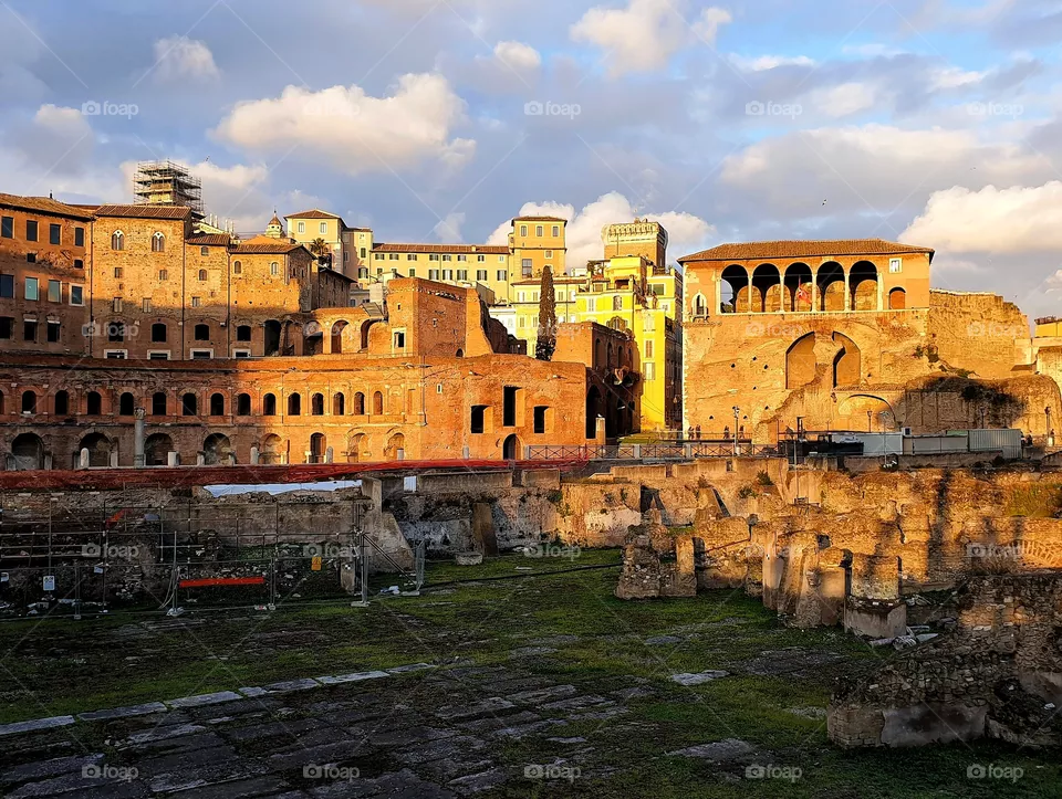 Markets of Trajan, ancient Rome