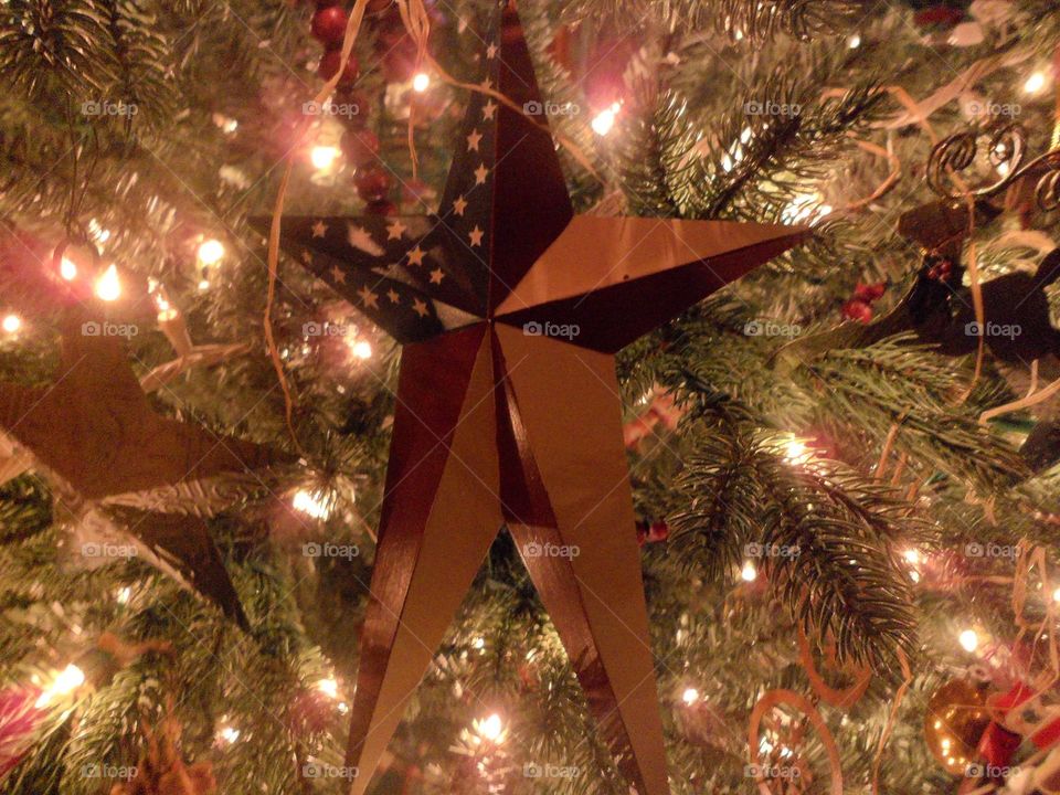 patriotic Christmas Tree