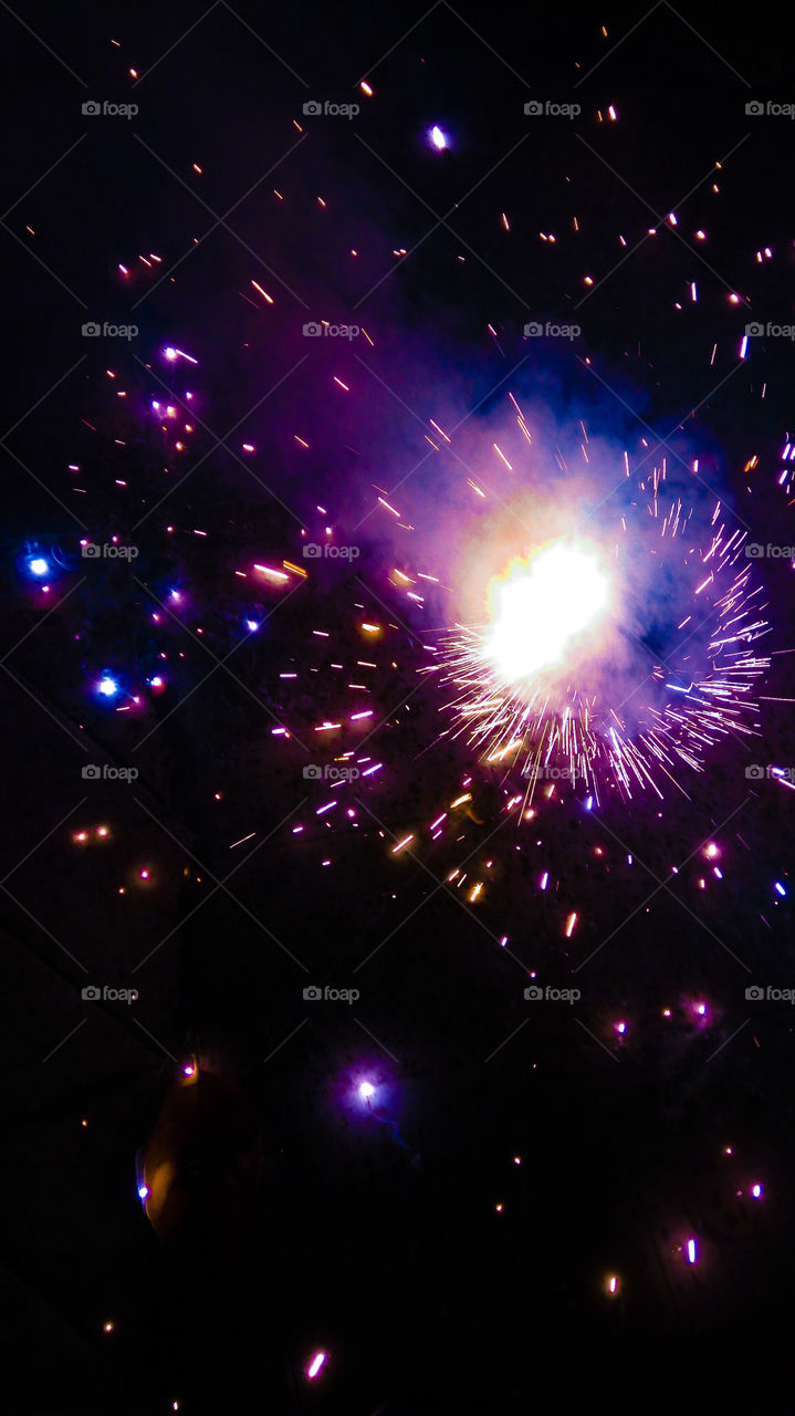 Diwali glittering