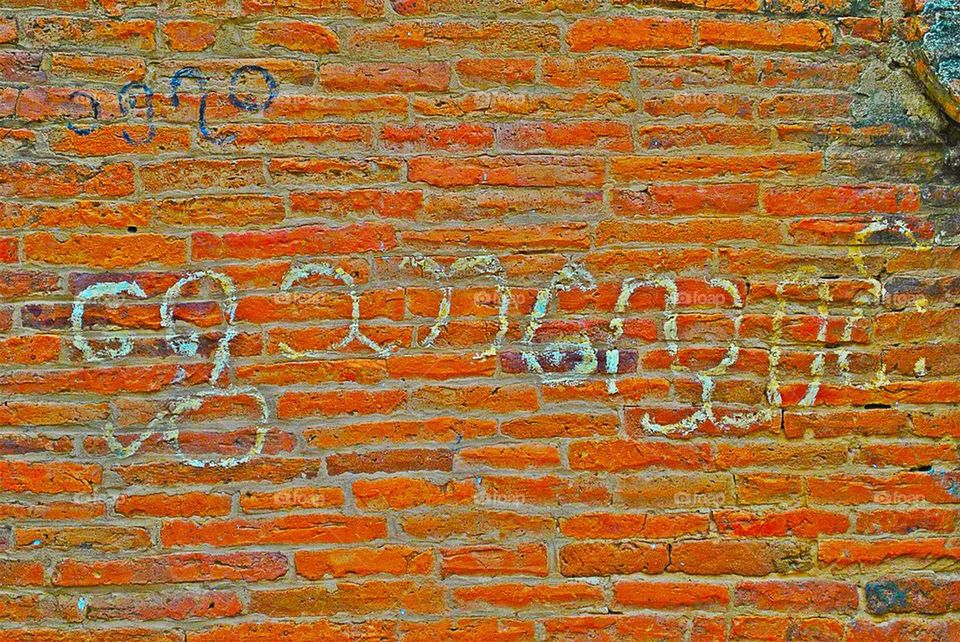 Brick wall myanmar