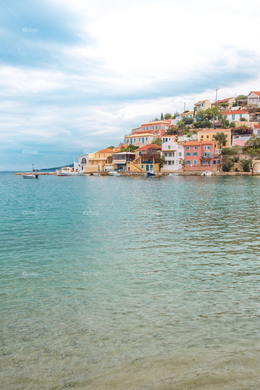 ASOS village in Kefalonia Greece 