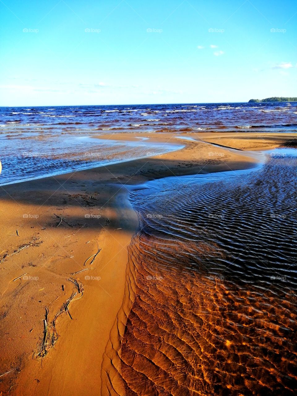 Finland clean lake