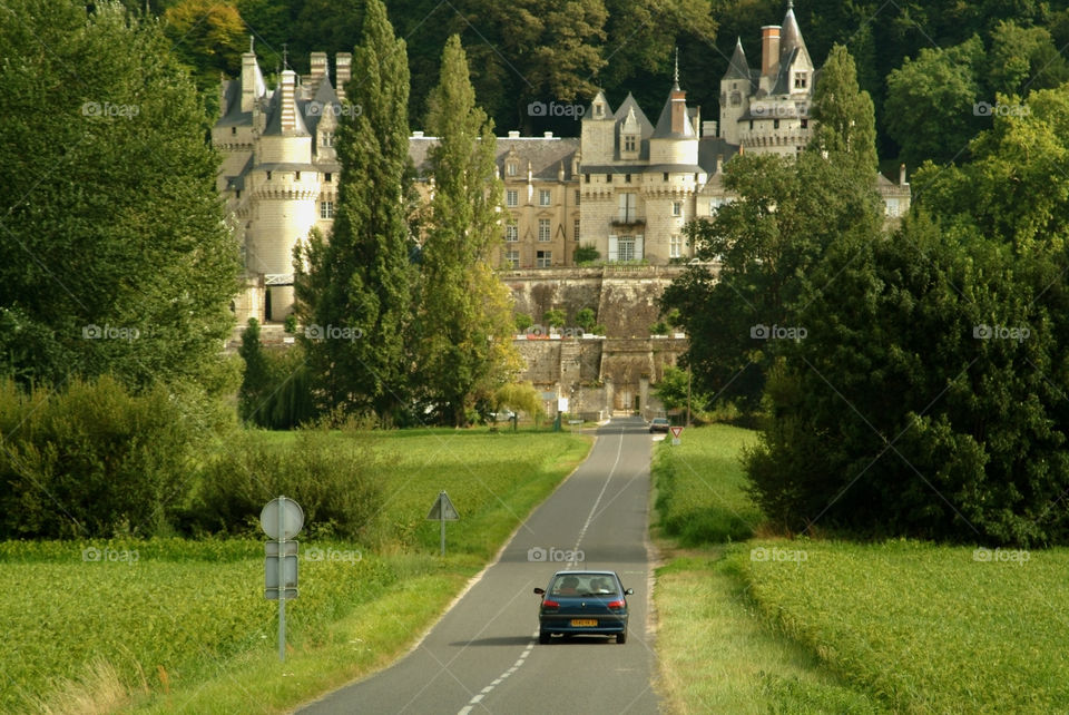 Chateau d'usse . Loire valley France