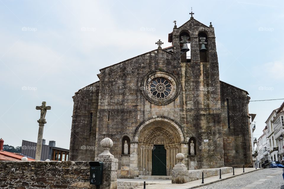 View of old church