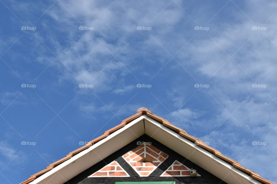 house and sky