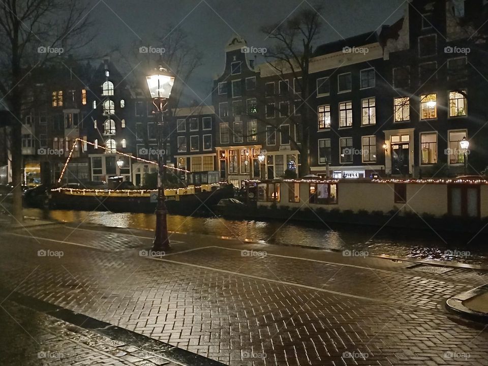 Amsterdam by night