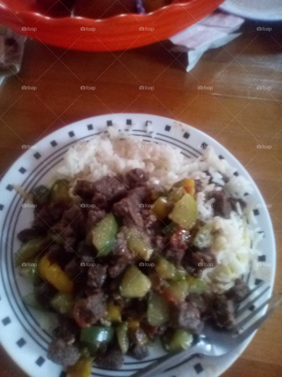 this present meal was prepared by the of the most important spices an herbs and also some rice.