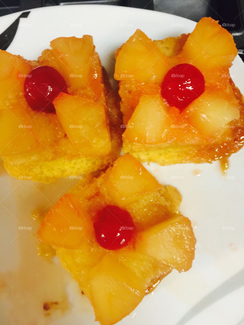 Pineapple Upside Down Cakes