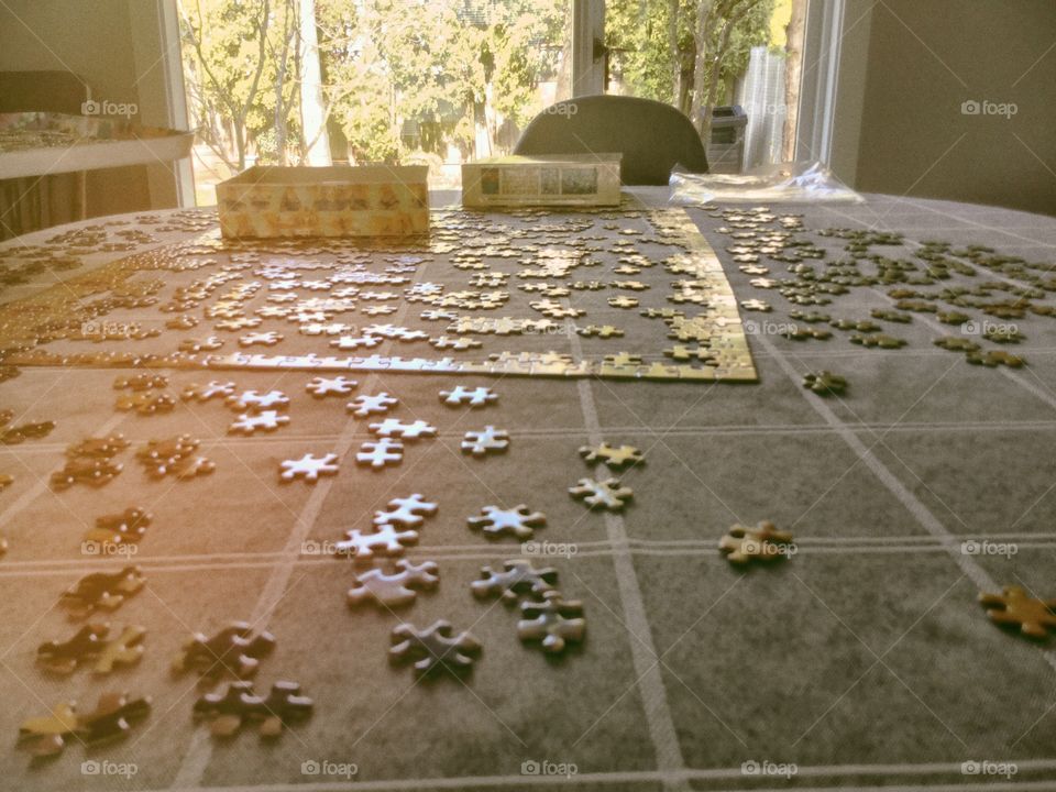 Fun at Home winter a Puzzle