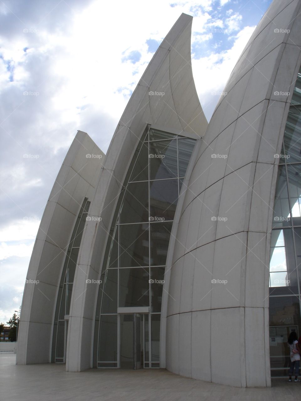 Jubilee Church in the suburbs of Rome by Meier