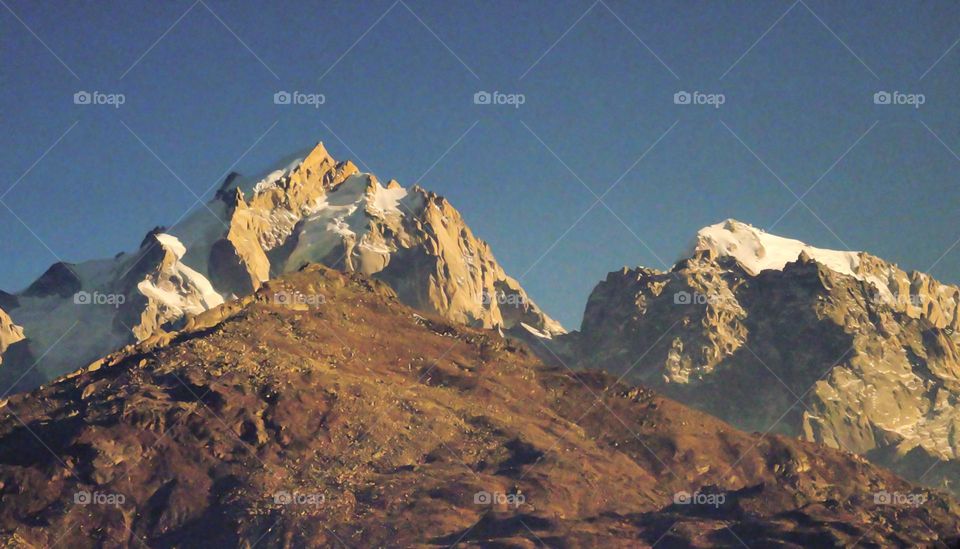 The great Himalayan ranges