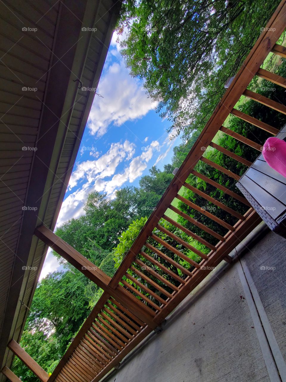 Beautiful view from porch