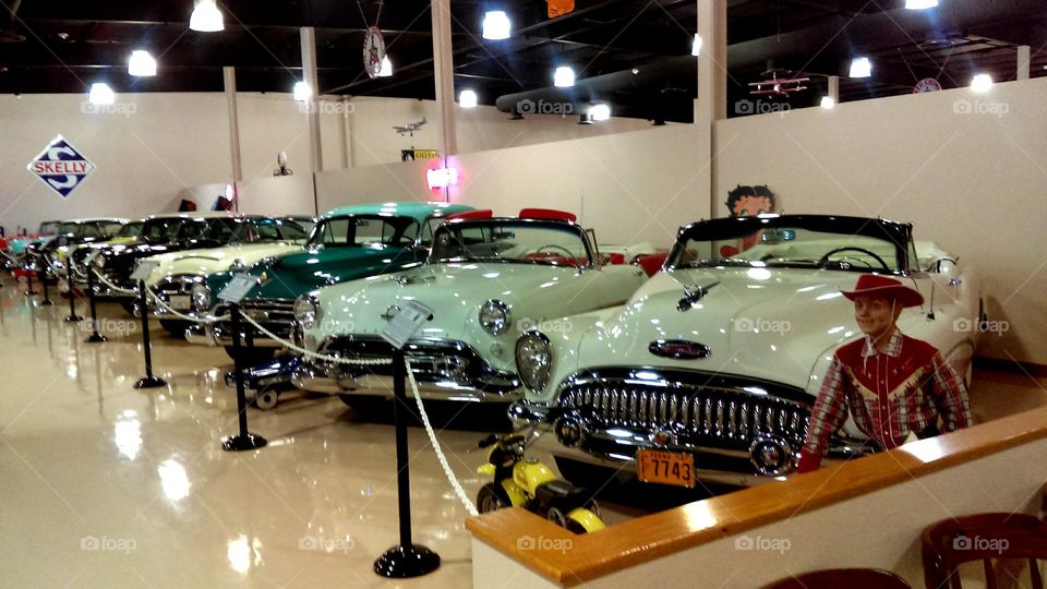 Classic car museum