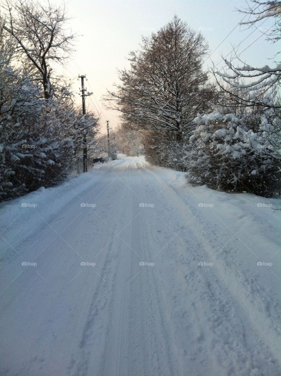 Winter road