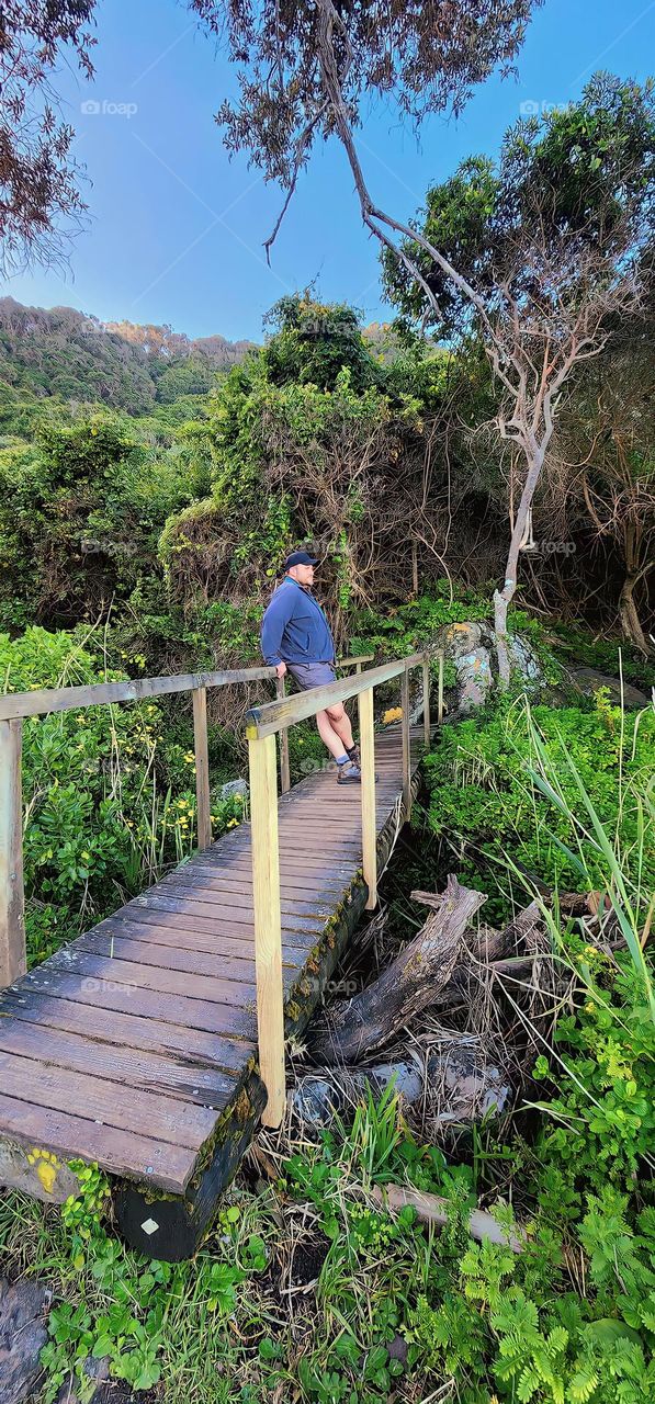 Taking in the breathtaking scenery in Stormsriver, South Africa