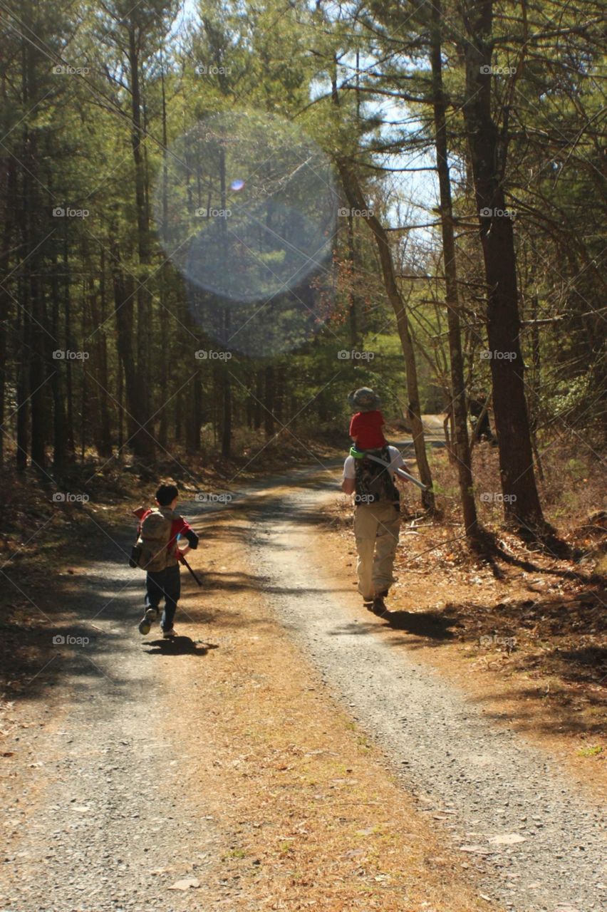 Morning Hike with Dad