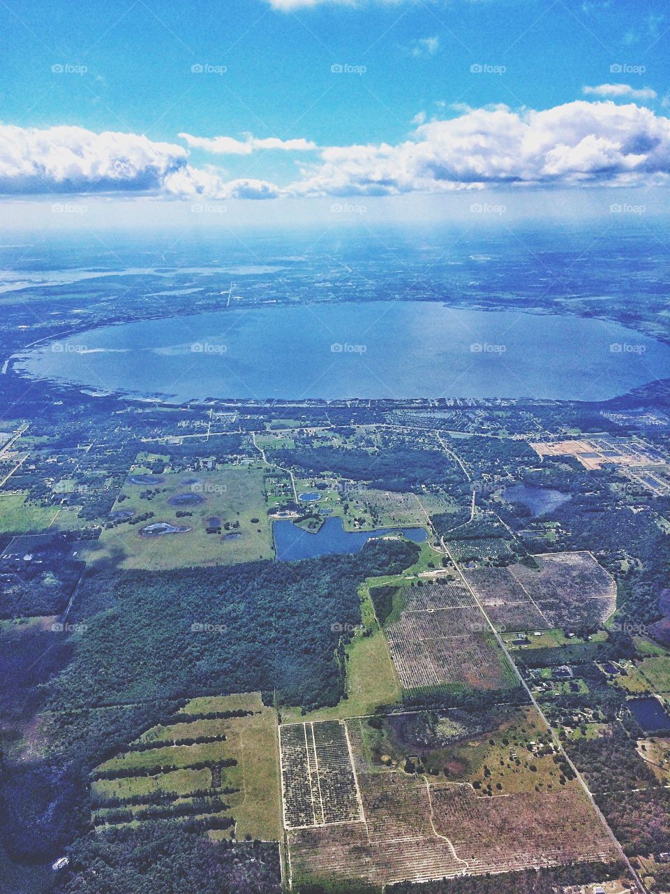 Final approach for landing 