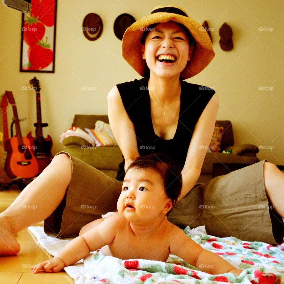 fashion happy baby smile by t_wethand