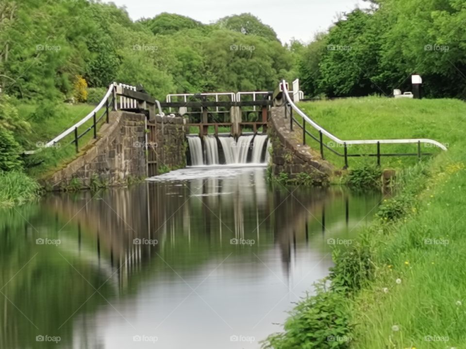 Lock on the canal