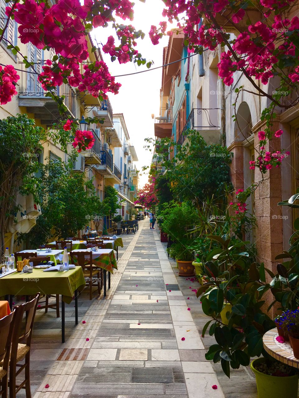 Streets of Nafplio, Greece