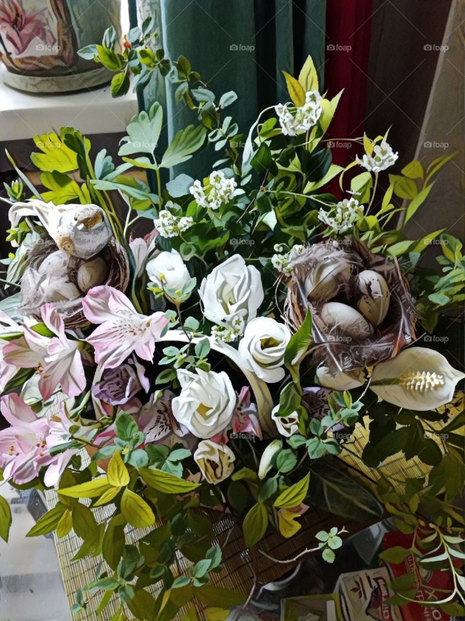 Summer impression. Flowers, earth, air.