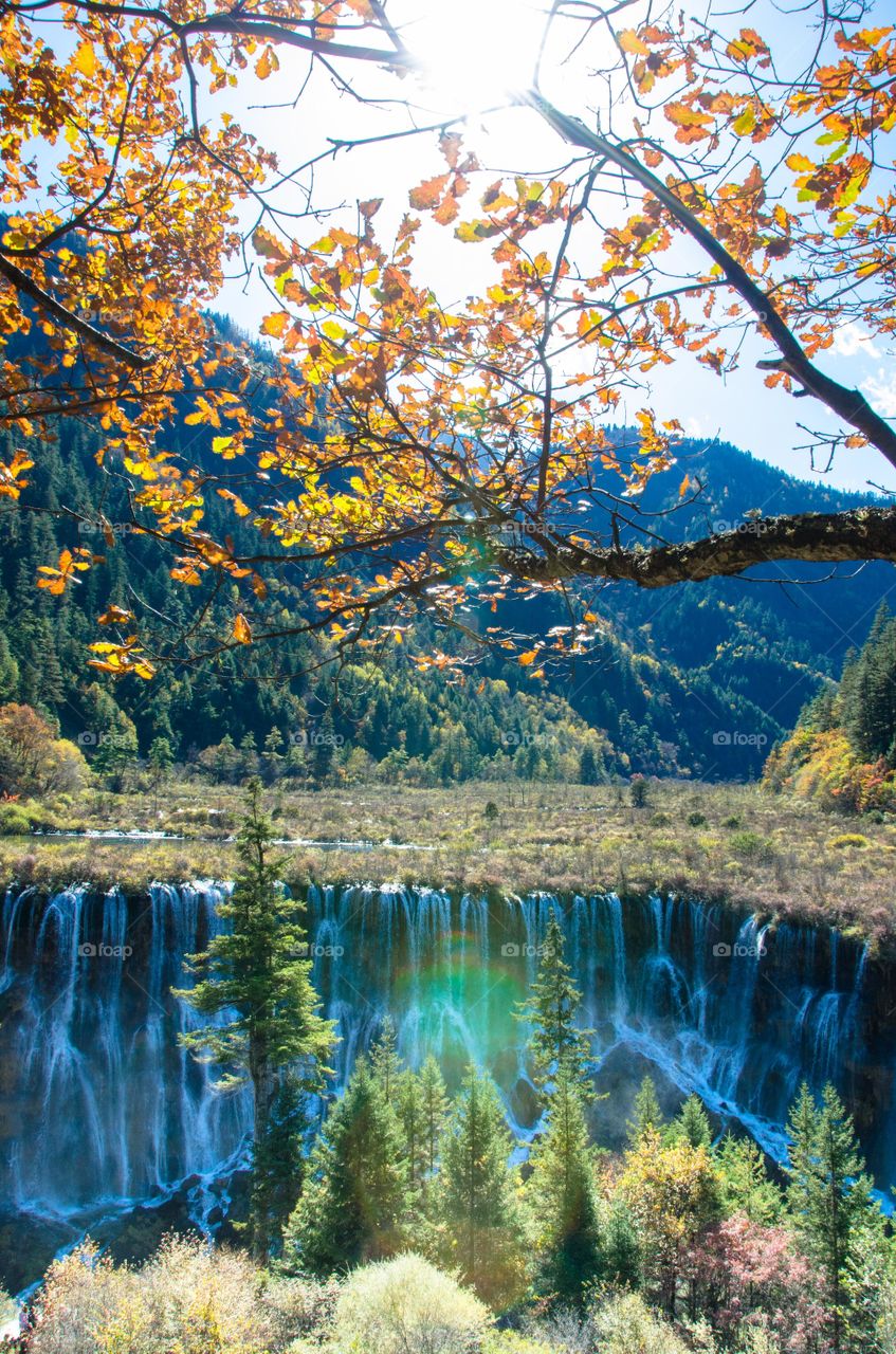 Jiuzhaigou nature reserve, Sichuan, China