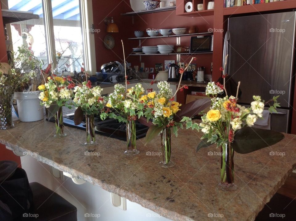 Flower arrangements