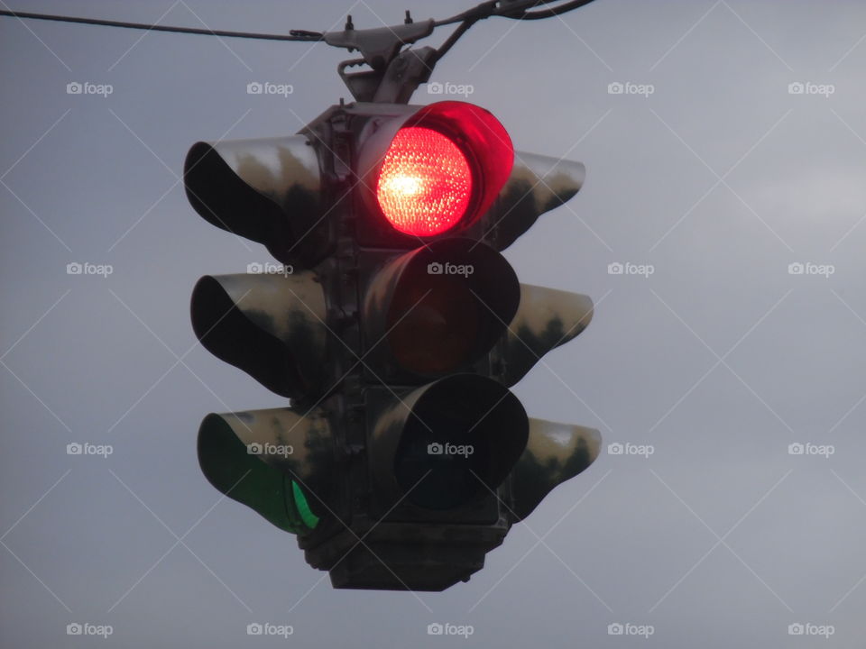 for God's sake stop. This is a picture of a stop light that I photographed this week.