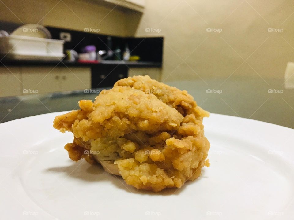 My favorite food fried chicken 