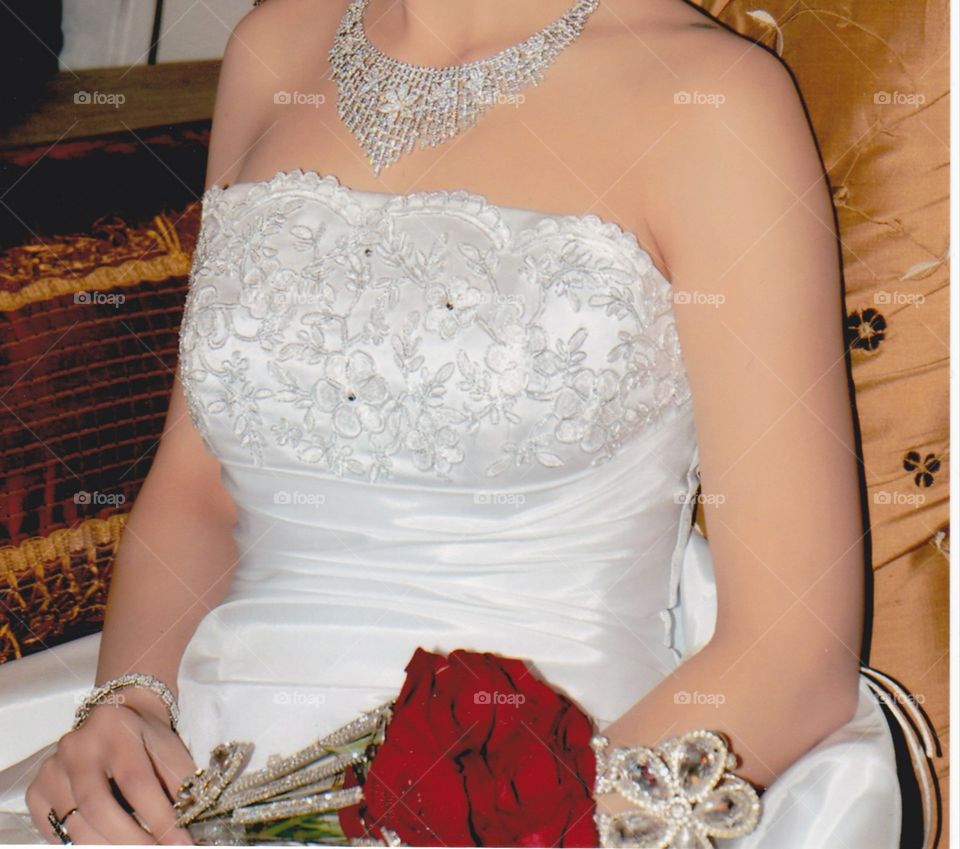 wedding snow white dress