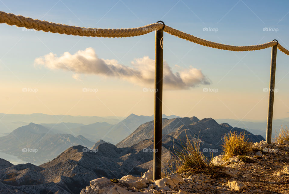 Rope fence