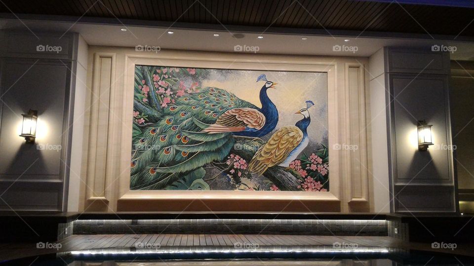 pictures of peacocks, peacock paintings, decorative lights, garden lights