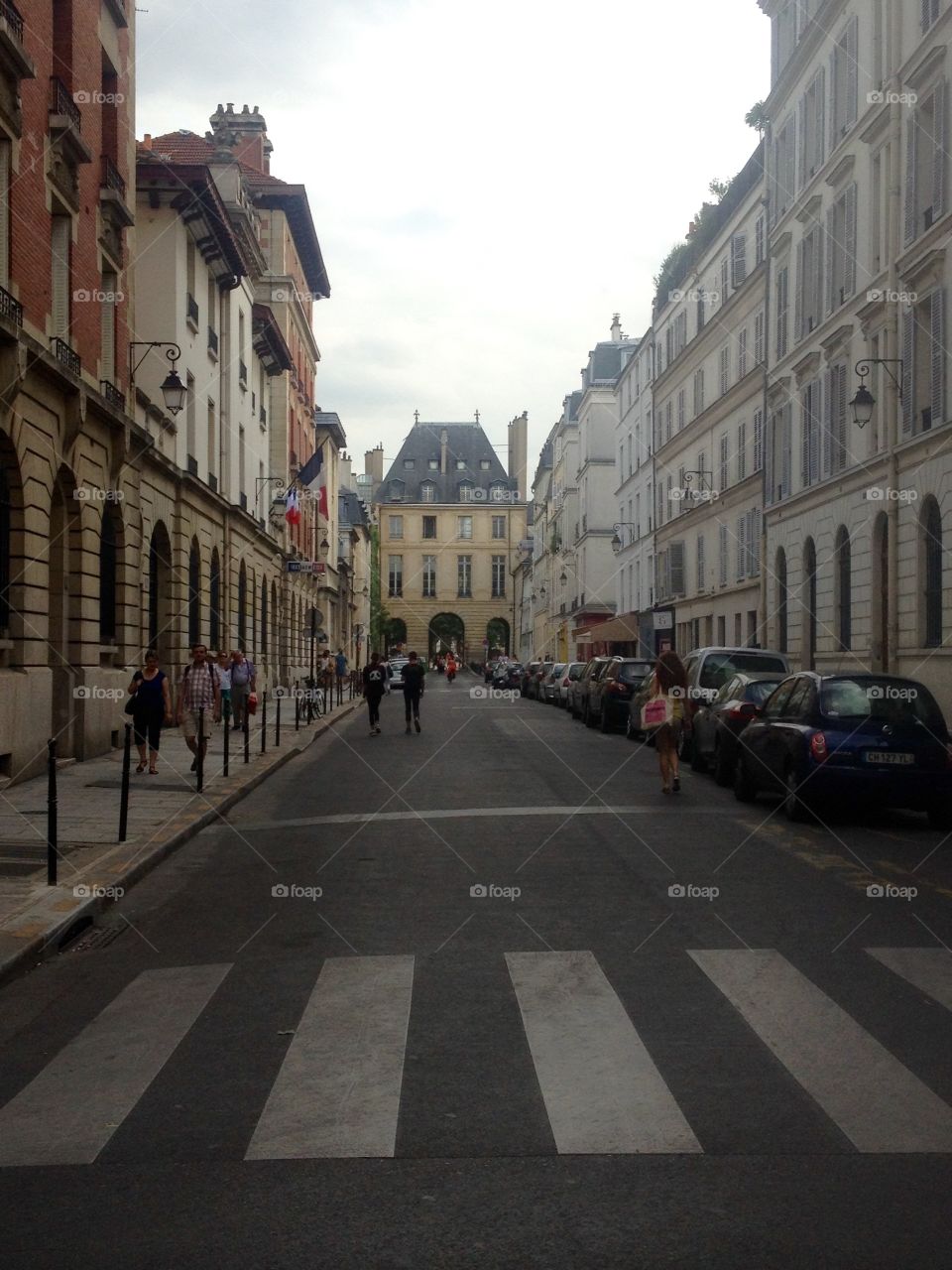 Paris street. random street in Paris