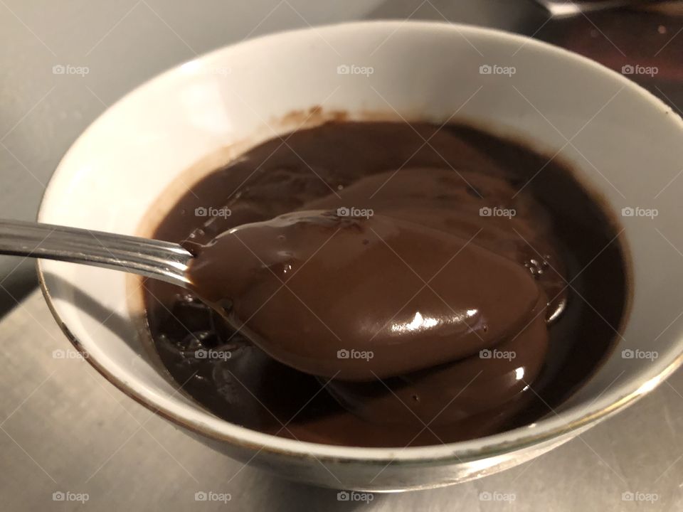 Chocolate pudding 