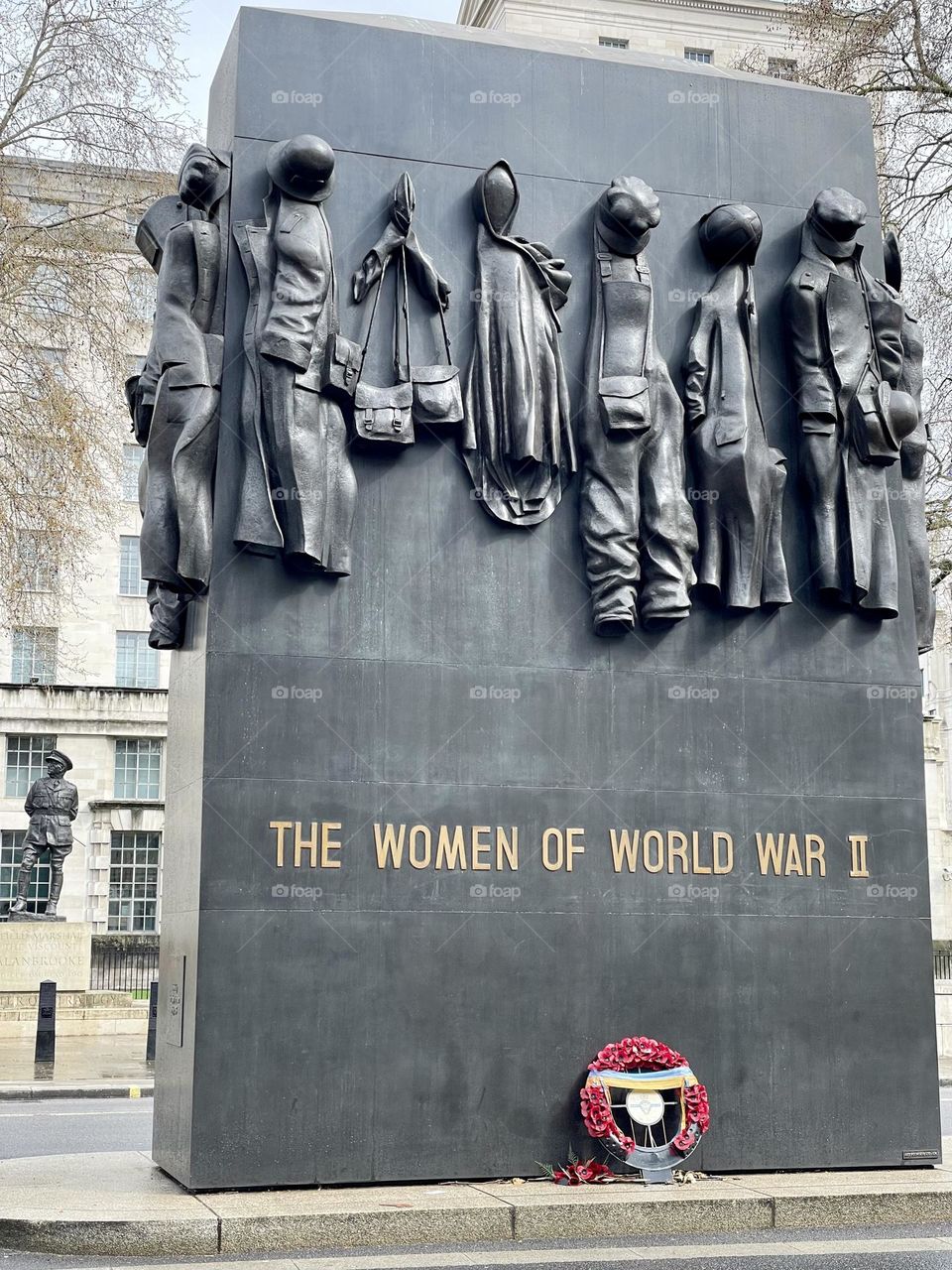 Monument … To all the women left at home to do the “men’s jobs” whilst the men went to war 